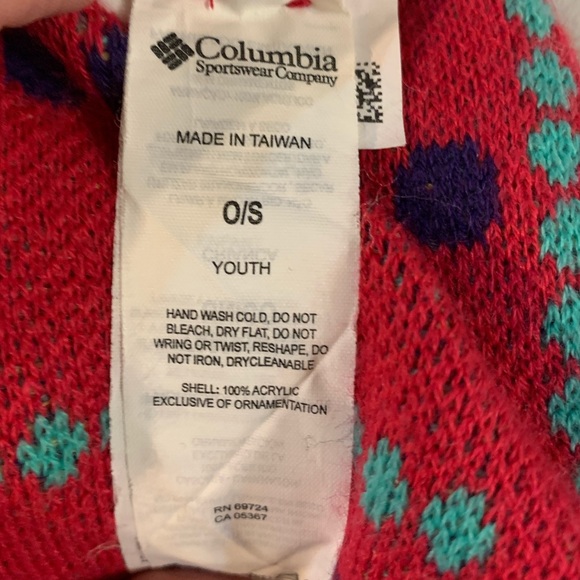 Columbia Girls Knit Winter Hat, size Youth - Picture 3 of 4